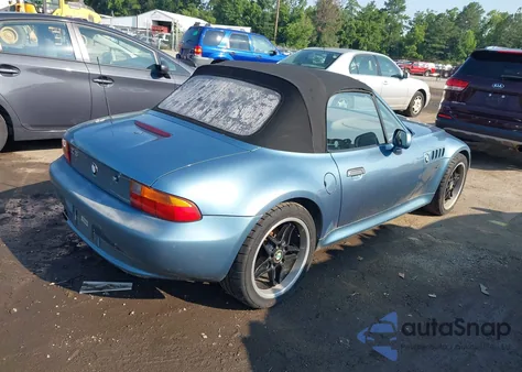 1998 BMW Z3 2.8 из США, поврежденный, VIN 4USCJ3329WLB62142